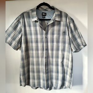 NWT Men’s Fox plaid shirt